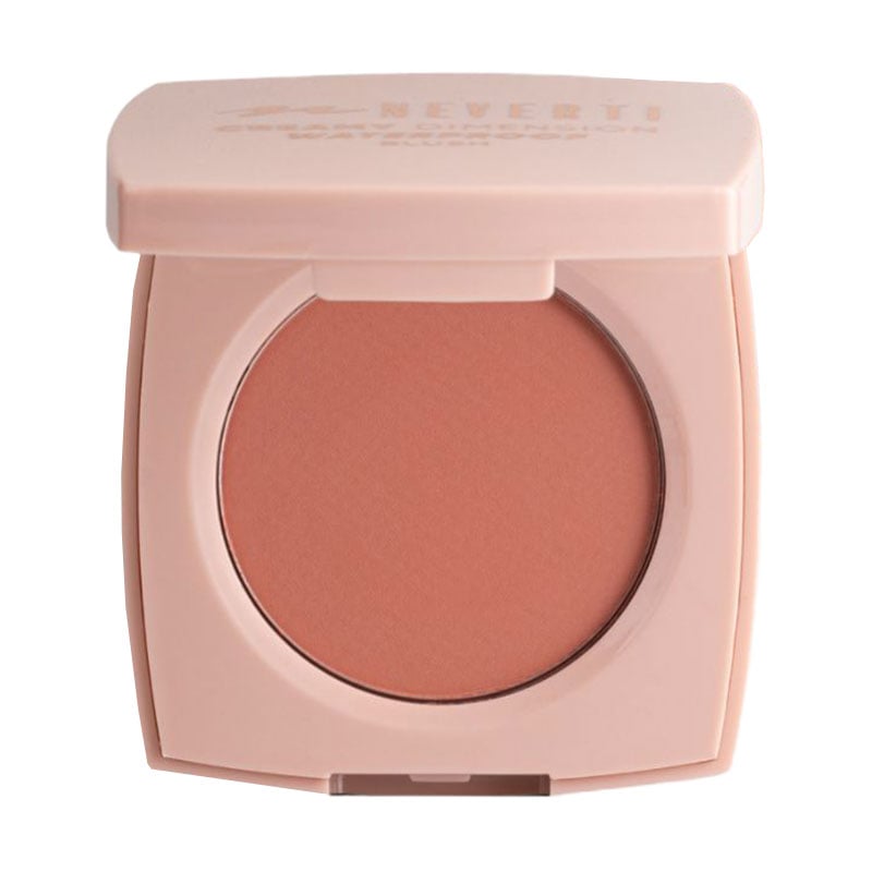 Водостійкі компактні рум'яна для обличчя Neverti Creamy Dimension Waterproof Blush Mrs Right NP203, 003 Peachy Pit, 6 г